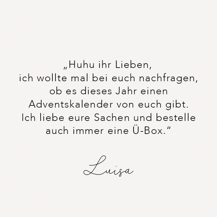 Alles begann mit euch