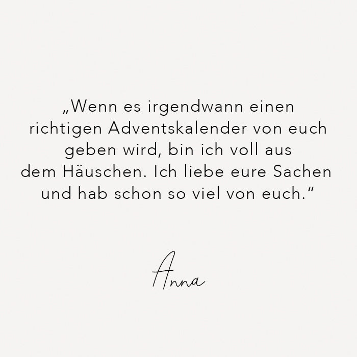 Alles begann mit euch