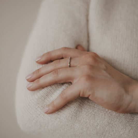 Ring Marie Silber | Eulenschnitt