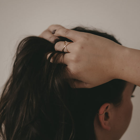 Ring Nele Gold | Eulenschnitt