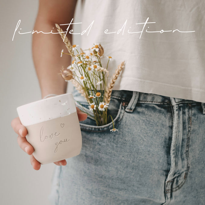 Limitierter Becher Love you (ausverkauft)