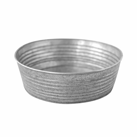 Metal box round 30cm