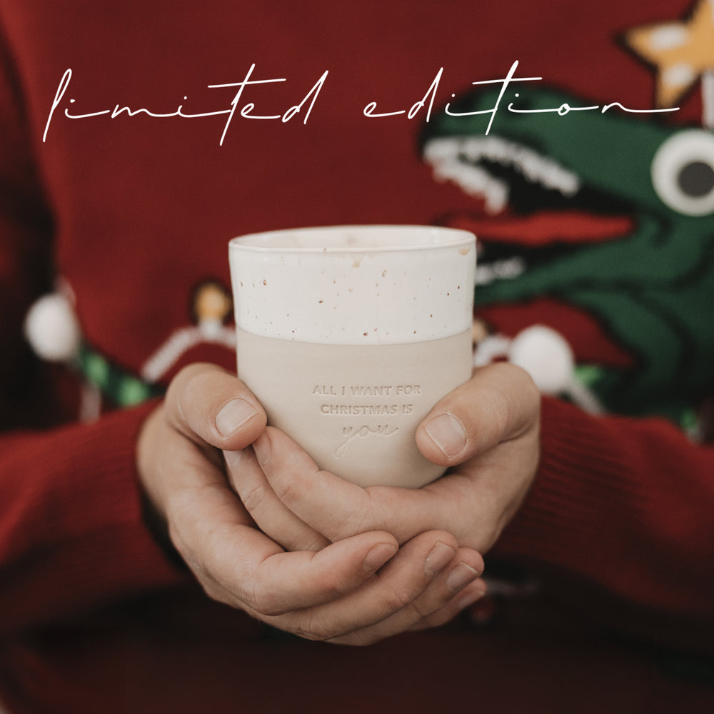 Limitierter Becher All i want for christmas