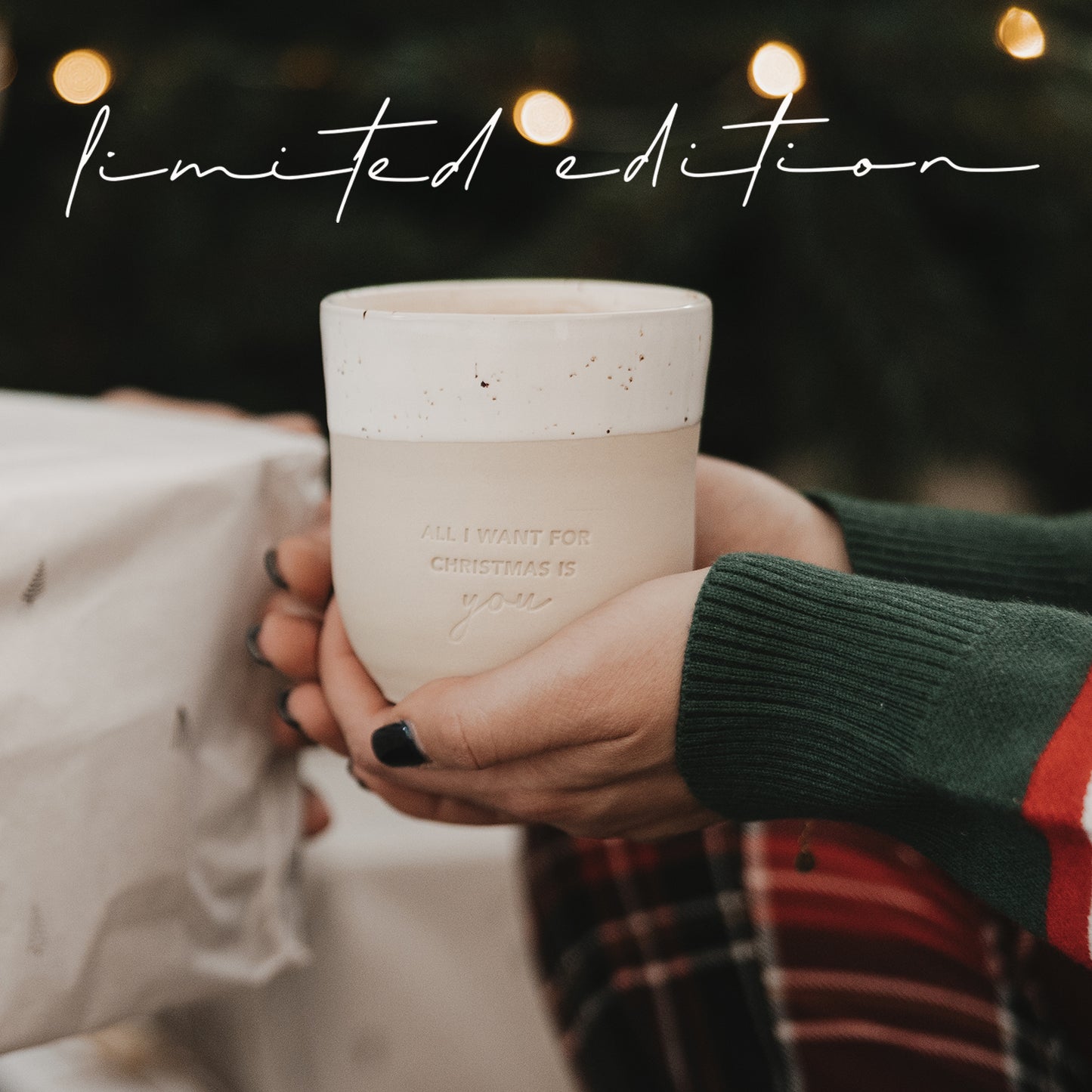 Limitierter Becher All i want for christmas