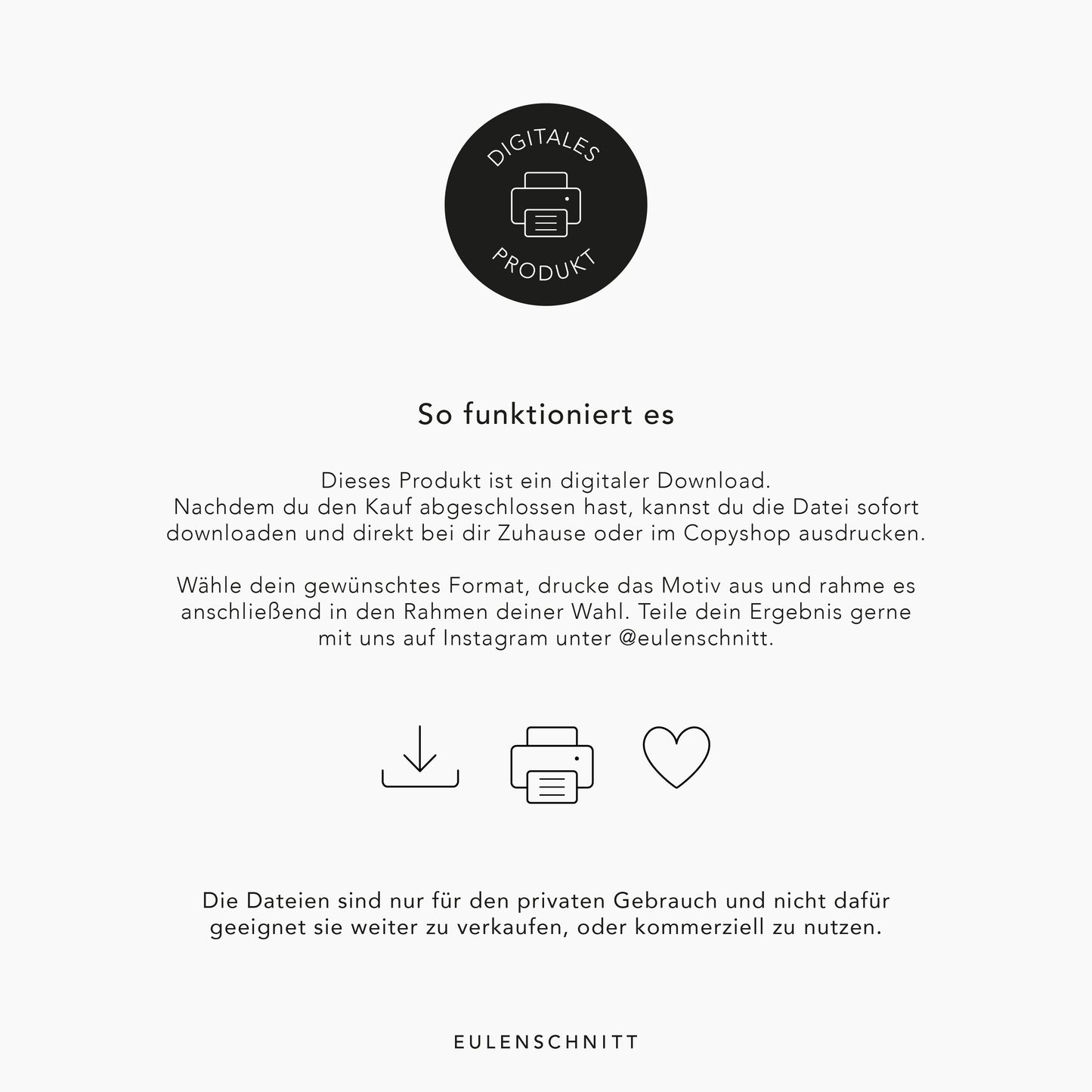 Poster Reh zum Download