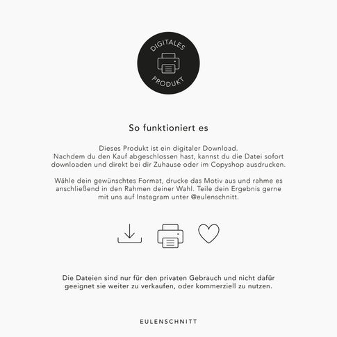 Poster Reh zum Download