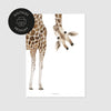 Poster Giraffe zum Download