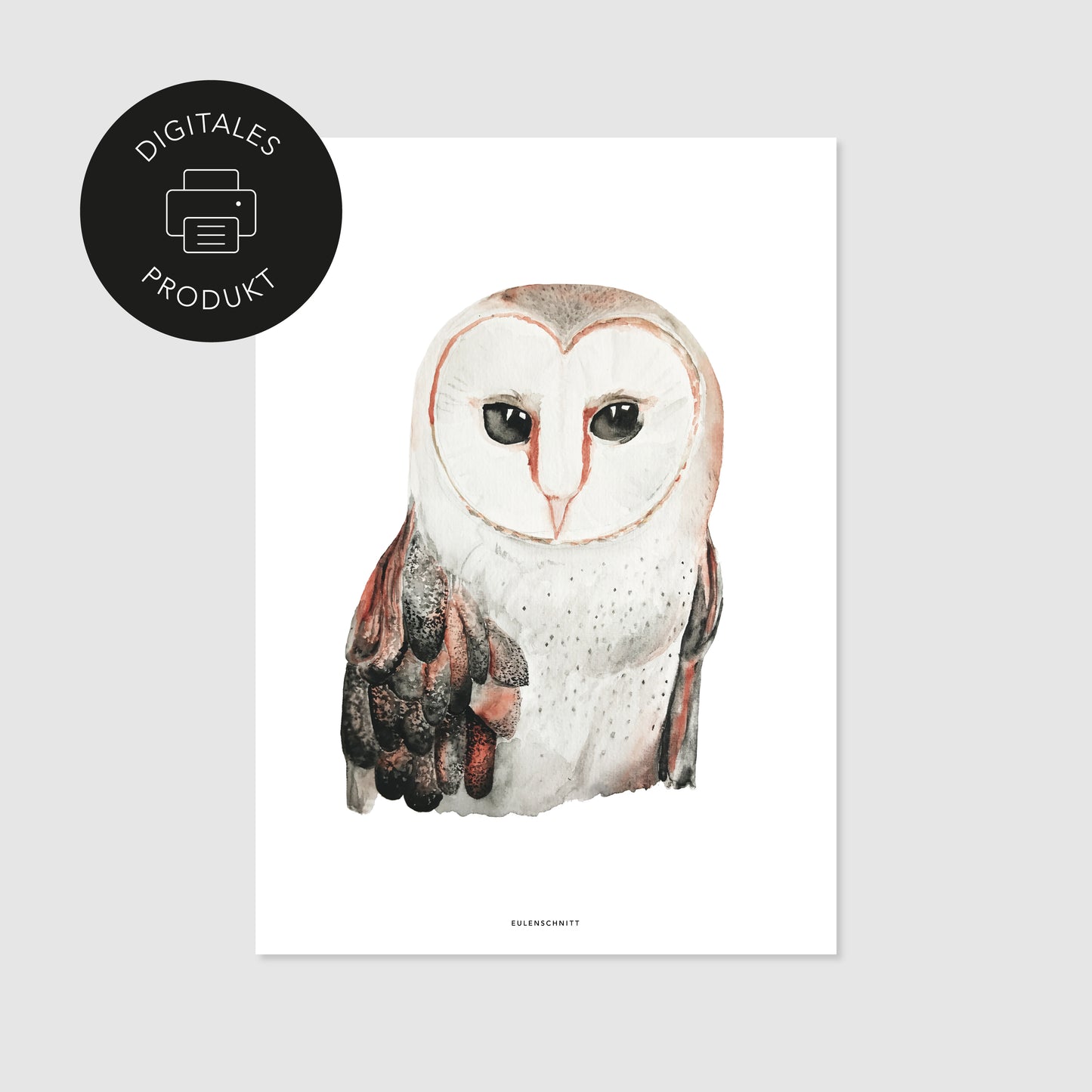 Poster Eule zum Download