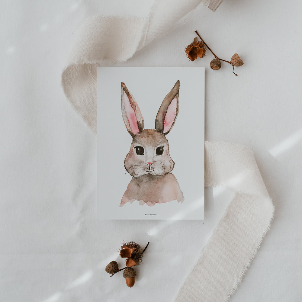 Poster Hase zum Download