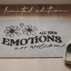 Waschbare Fußmatte Emotions Youdiful 75 x 45cm