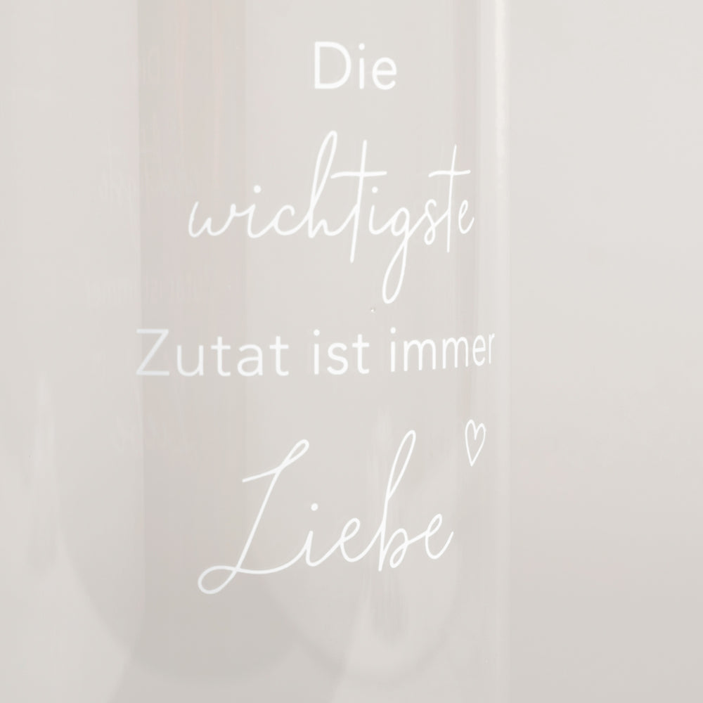 Vorratsglas Liebe 25 cm | Eulenschnitt 