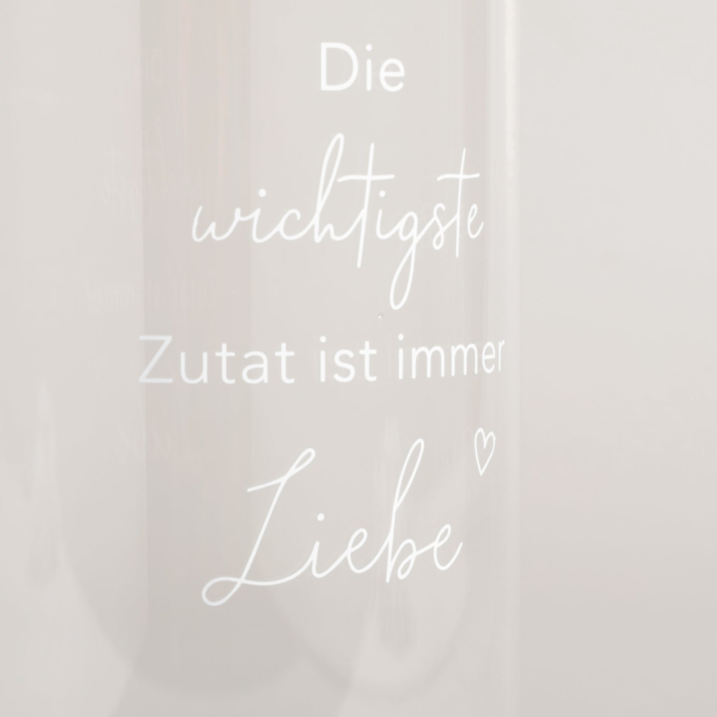 Vorratsglas Liebe 25 cm | Eulenschnitt 