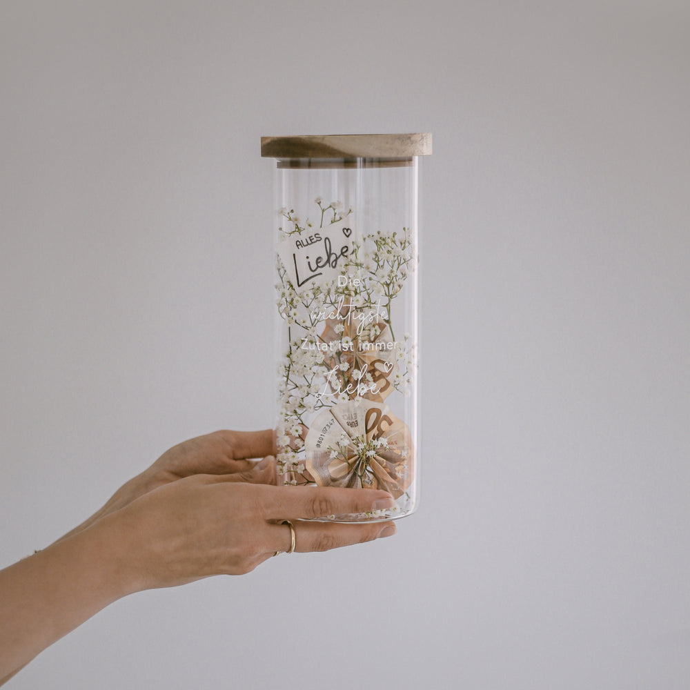 Vorratsglas Liebe 25 cm | Eulenschnitt 