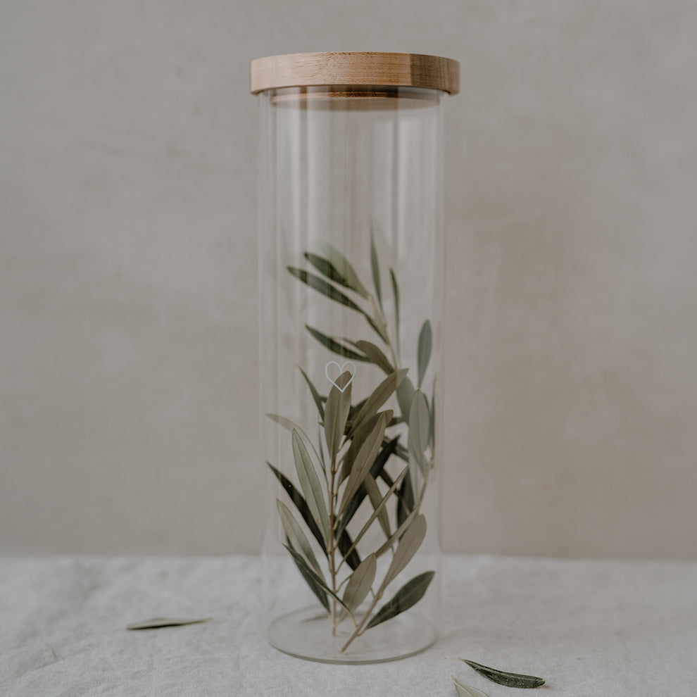Vorratsglas Herz 31 cm | Eulenschnitt 