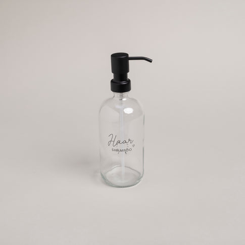 Seifenspender Haarshampoo transparent 500ml