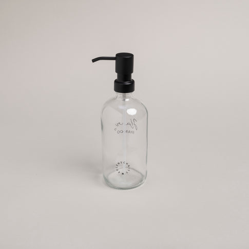 Seifenspender Haarshampoo transparent 500ml