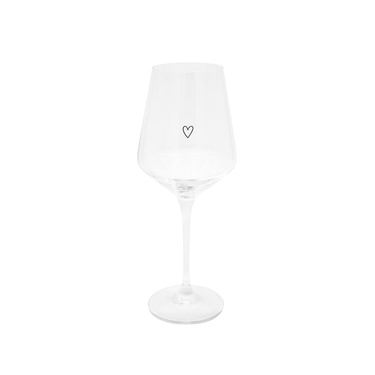 Heart Wine Glass 390ml
