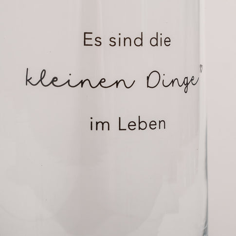 Karaffe Die kleinen Dinge | Eulenschnitt 