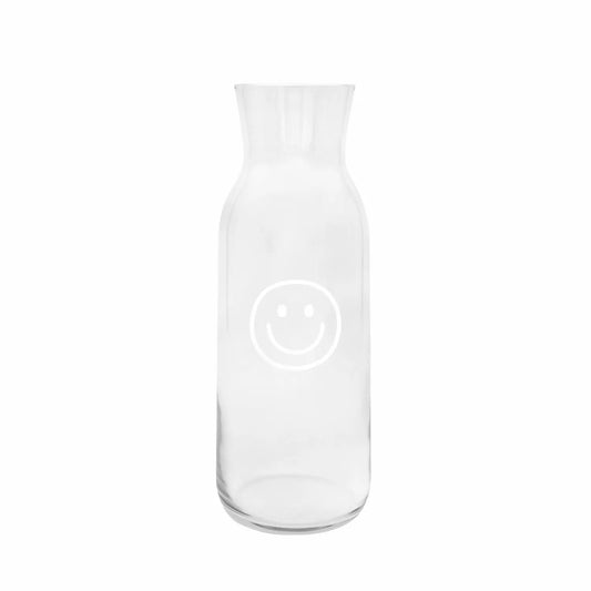 Carafe Smiley white