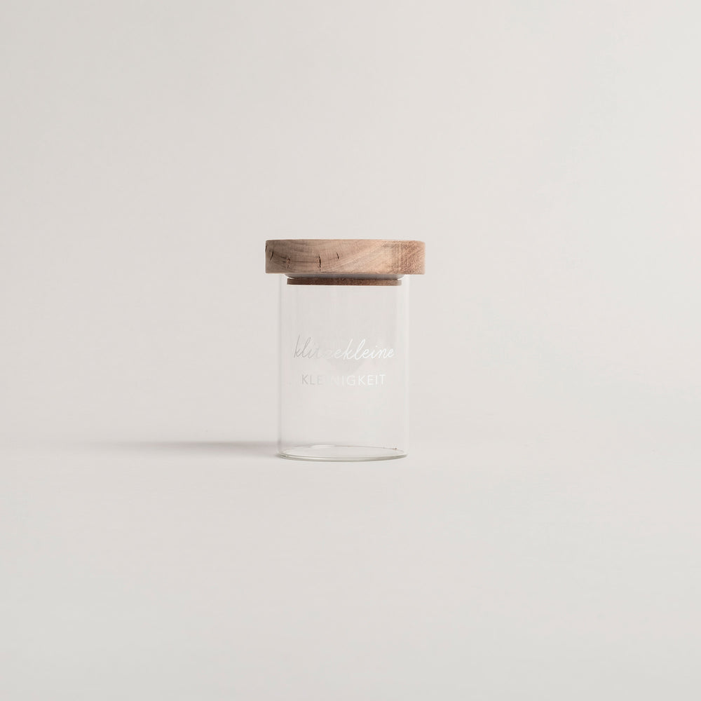Mini Vorratsglas Kleinigkeit 9 cm | Eulenschnitt 