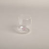 Trinkglas Herzfigur rosa im 4er Set