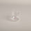 Trinkglas Herzfigur rosa im 4er Set