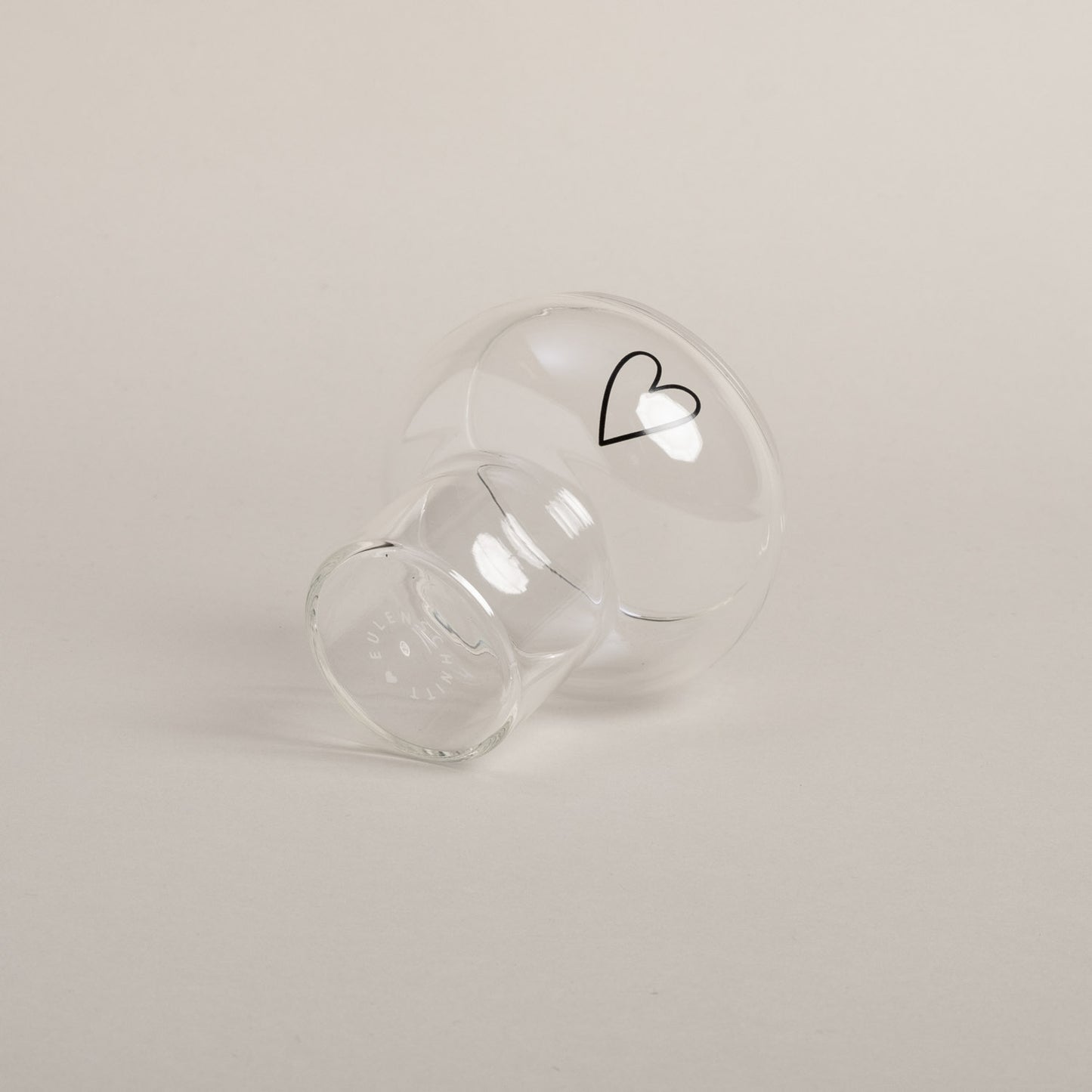 Bubble Glas Herz | Eulenschnitt 