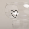 Bubble Glas Herz | Eulenschnitt 