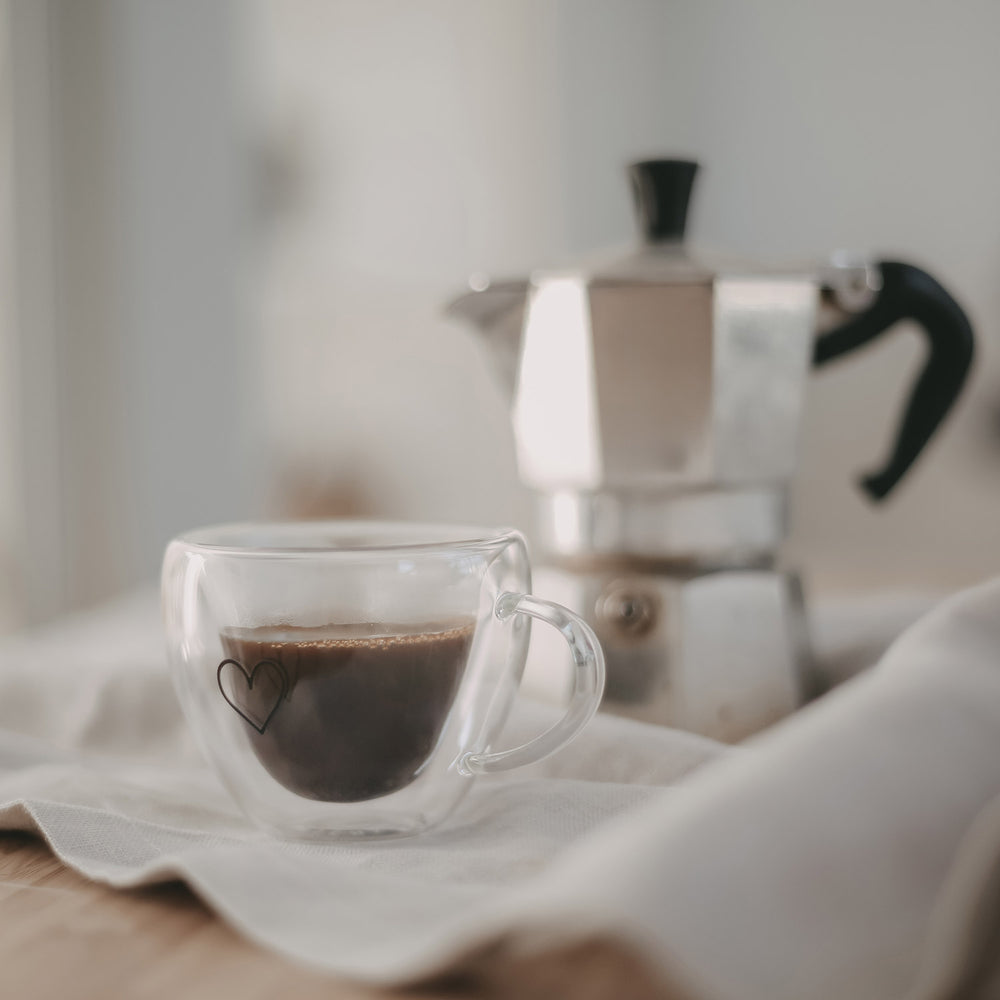 Doppelwandige Herztasse Herz 50ml | Eulenschnitt 