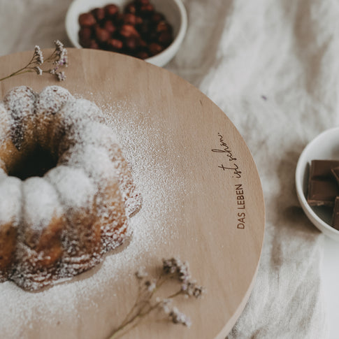 Kuchenständer Das Leben ist schön