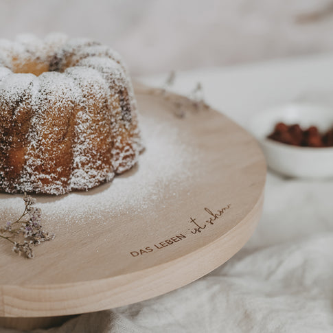 Kuchenständer Das Leben ist schön