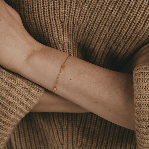 Armband Lisa Gold | Eulenschnitt 