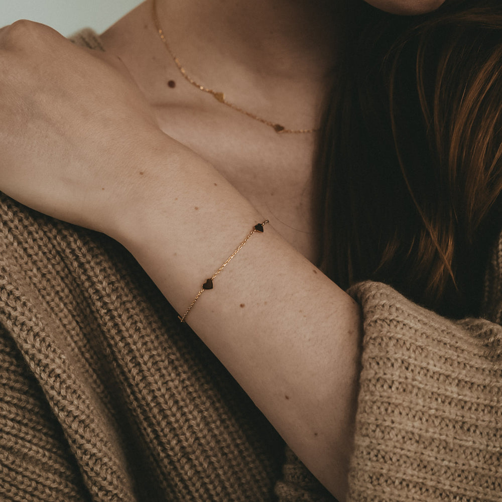 Armband Lisa Gold | Eulenschnitt 