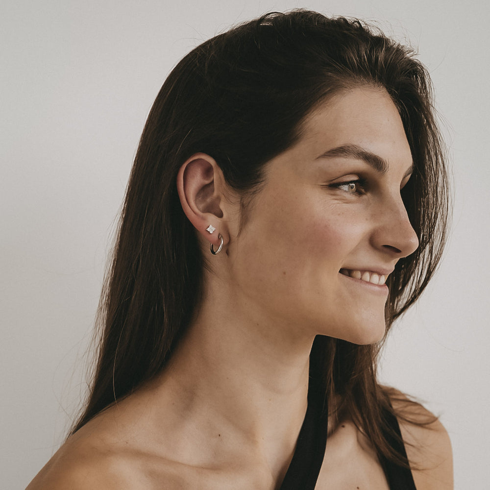Stecker Sophie Silber | Eulenschnitt 