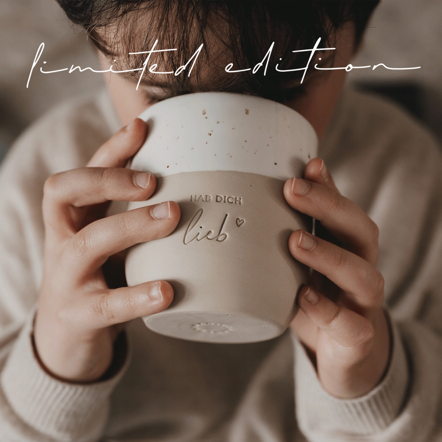 Limitierter Becher Hab dich lieb | Eulenschnitt 