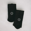 Socken Smiley schwarz | Eulenschnitt 