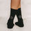 Socken Smiley schwarz | Eulenschnitt 