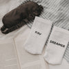 Socken weiß Day Dreamer | Eulenschnitt 