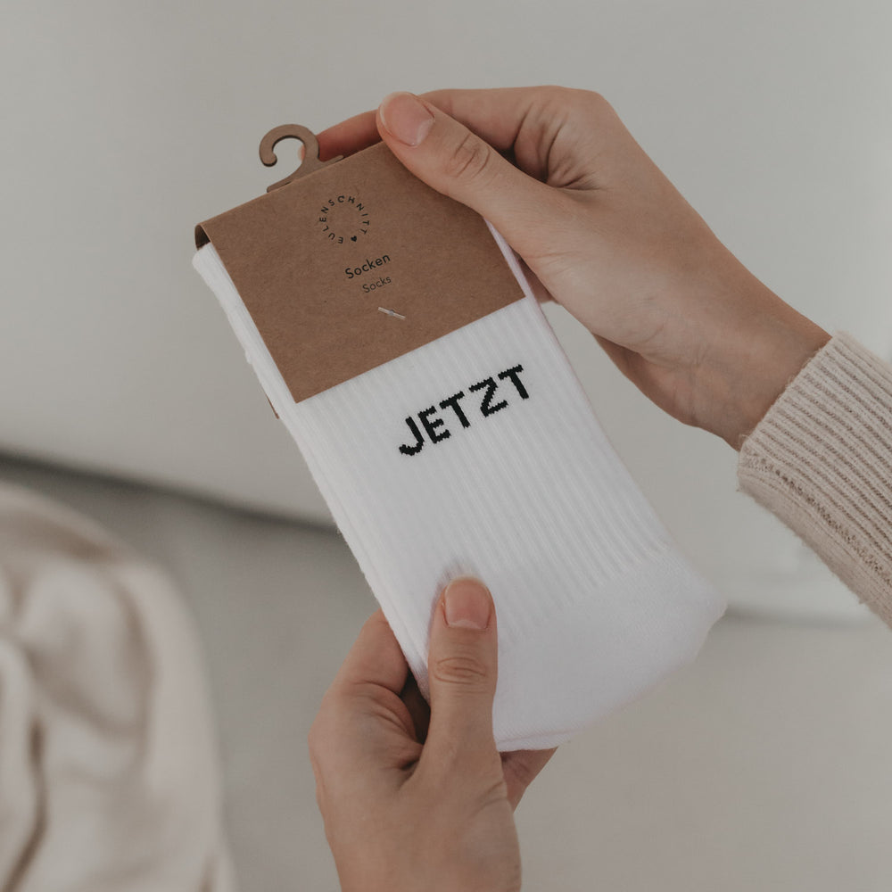 Socken weiß Jetzt oder Nie