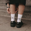 Socken weiß You look nice today | Eulenschnitt 