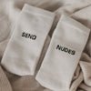 Socken weiß Send nudes | Eulenschnitt 