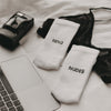 Socken weiß Send nudes | Eulenschnitt 