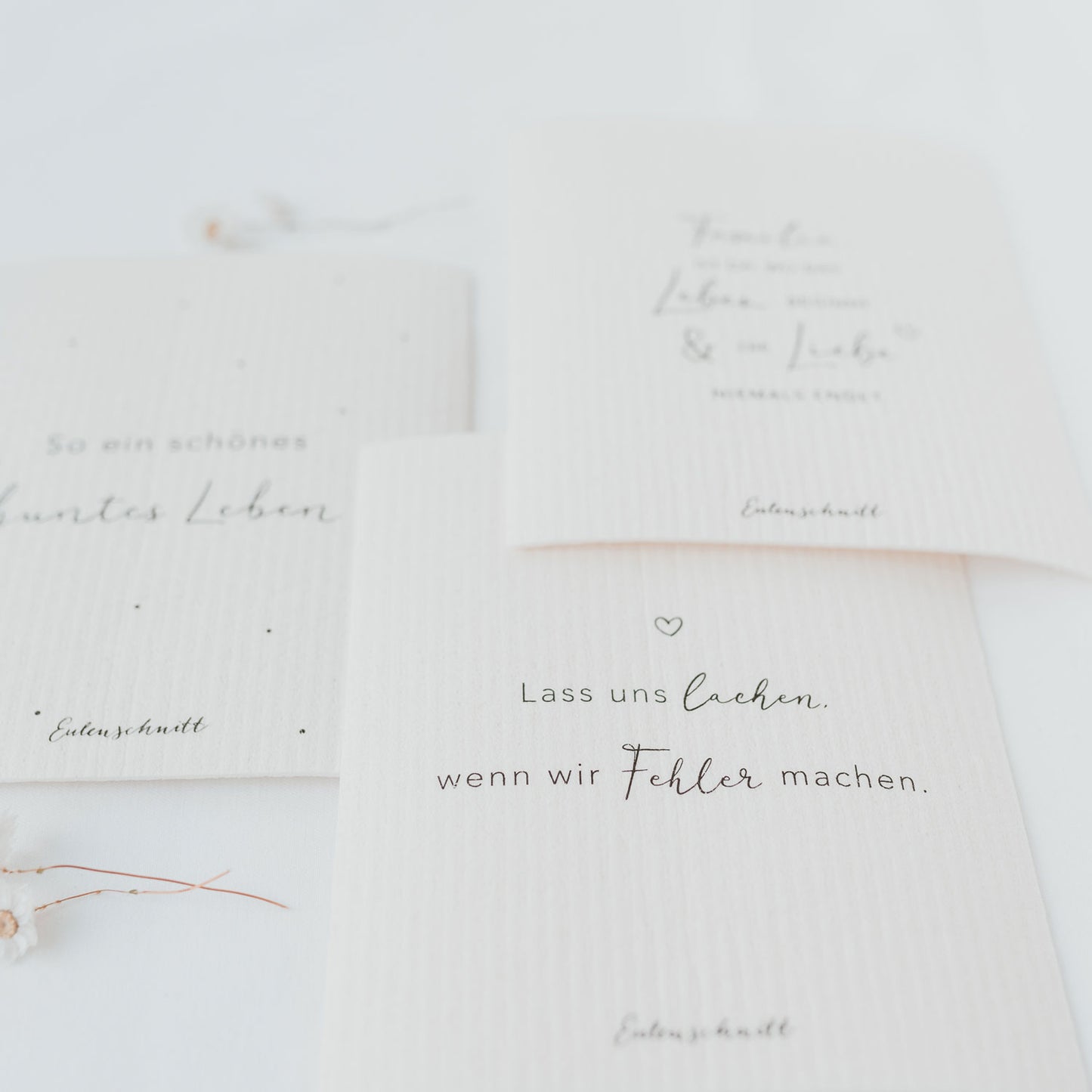 Schwammtücher Sprüche 3er Set