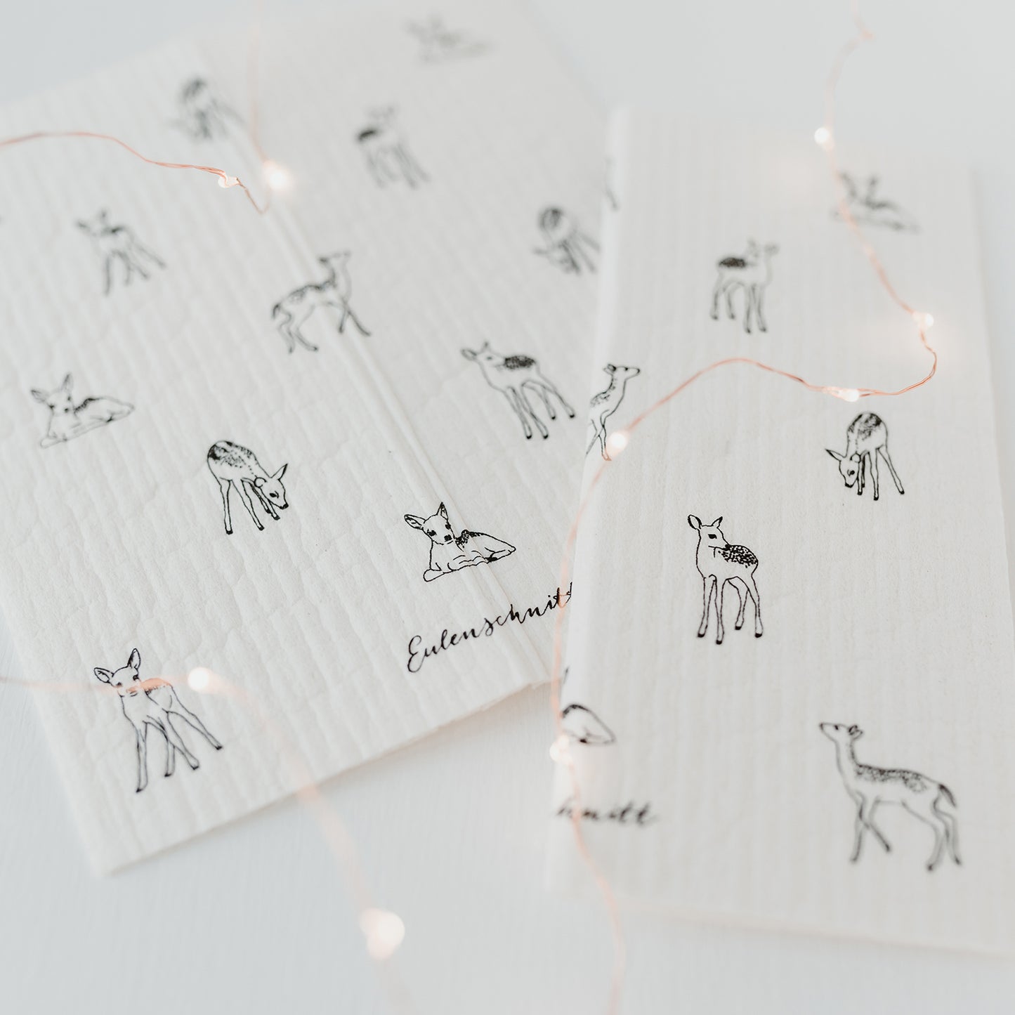 Schwammtücher Rehe 3er Set