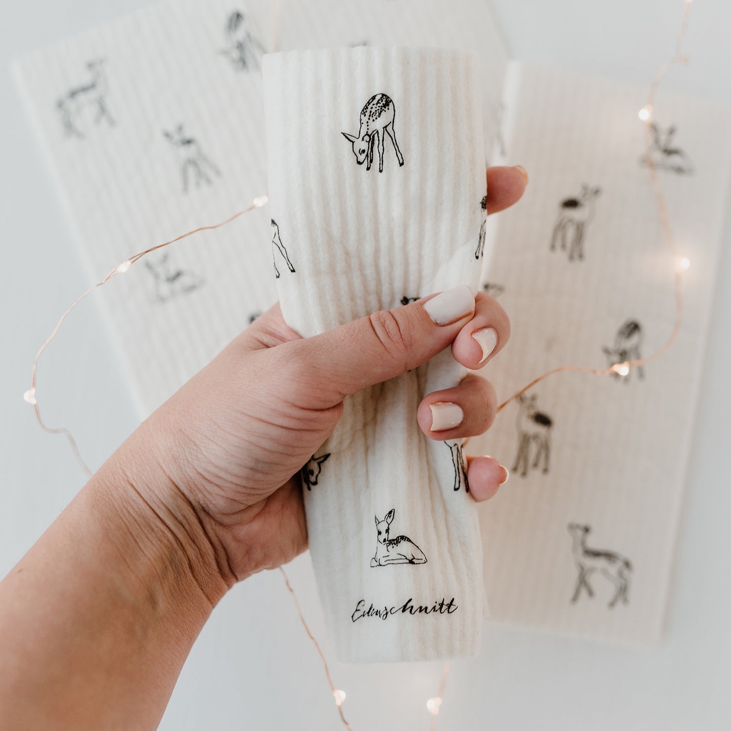 Schwammtücher Rehe 3er Set