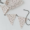Wimpelkette Punkte aus Stoff