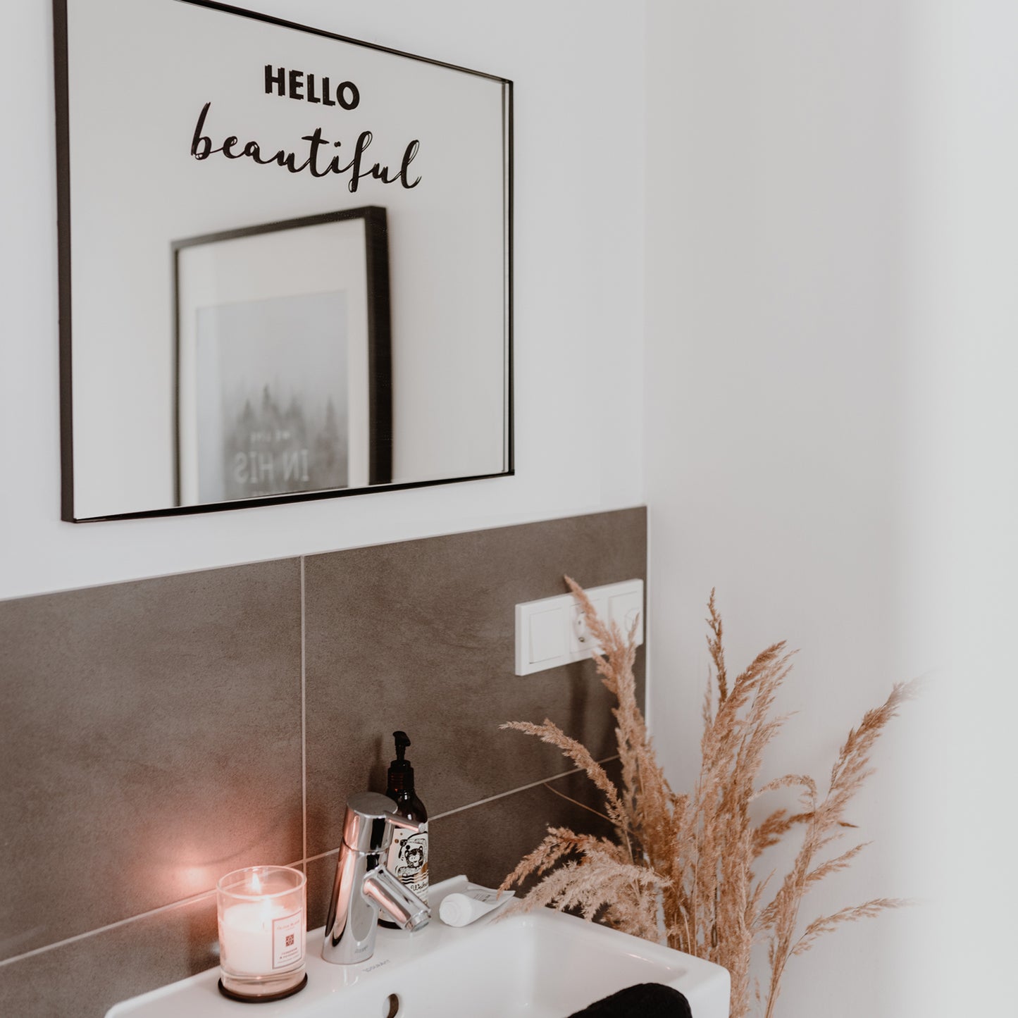 Sticker hello beautiful