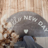 Waschbare Fußmatte Hello New Day