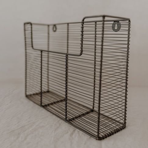 Drahthängekorb 35 x 25 cm
