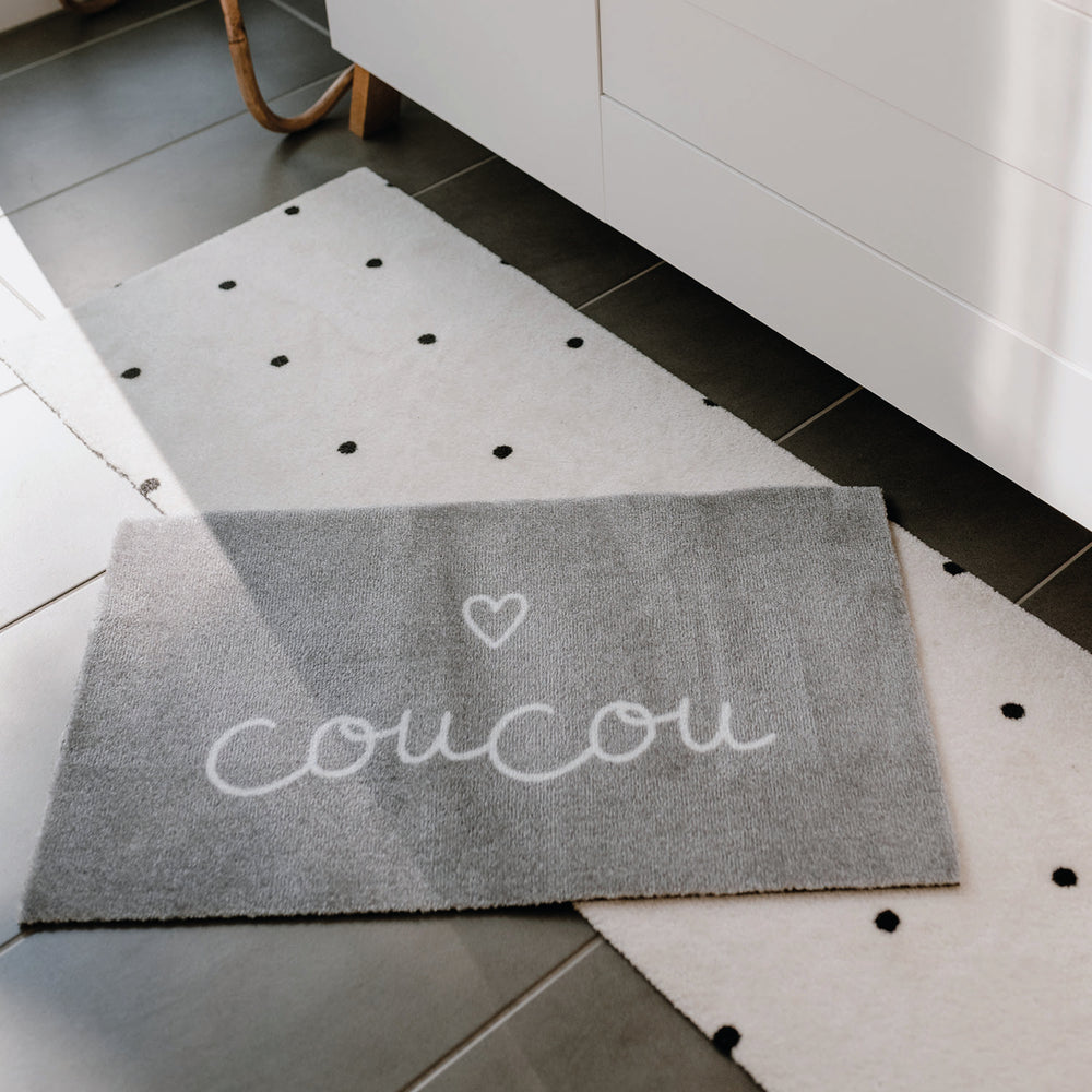Waschbare Fußmatte Coucou